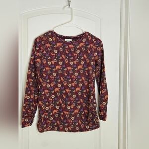 103. Sundance | Liberty Fine Twill Woodland Print Top – Size S